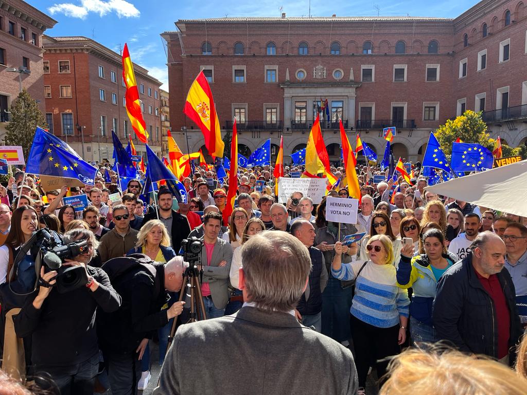 Manifestación en Teruel