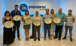 NNGG reconoció la labor de seis importantes miembros del Partido Popular de Teruel