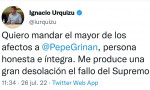 Tweet publicado por Ignacio Urquizu