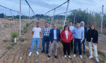 Joaquín Juste ha mantenido un encuentro con agricultores afectados por el virus sharka