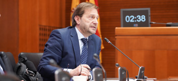 Fernando Ledesma, portavoz del PP en las Cortes de Aragón