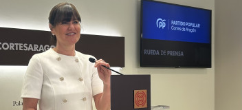La portavoz popular de Educación, Elena Allué