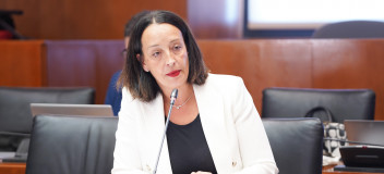 Susín, en la comisión de Hacienda