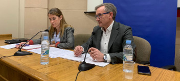 Yolanda Sevilla y Joaquín Juste en el Comité Ejecutivo Provincial