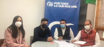El Partido Popular de Alcañiz ha comparecido este martes en rueda de prensa