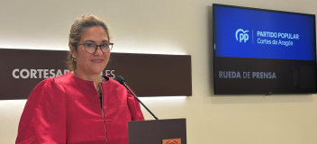 Susana Gaspar, portavoz de Sanidad del PP en las Cortes de Aragón