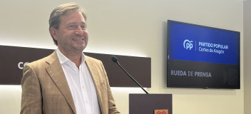 El portavoz del PP en las Cortes de Aragón, Fernando Ledesma