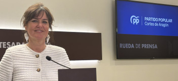 La portavoz de Educación del PP, Elena Allué