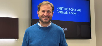 El portavoz del PP en las Cortes de Aragón, Fernando Ledesma