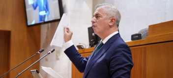Campoy en un momento de su intervención
