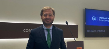 Fernando Ledesma, portavoz del Grupo Parlamentario Popular en las Cortes de Aragón