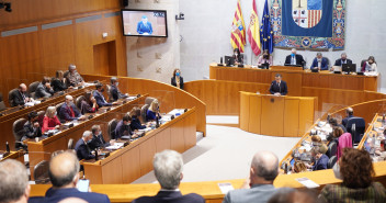 Instantánea de Beamonte en el pleno