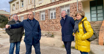 Azcón ha visitado este martes las localidades de Brea (en la imagen) e Illueca