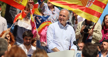 Jorge Azcón, candidato a la presidencia del Gobierno de Aragón