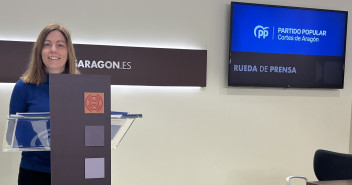La portavoz de Ciencia del PP en las Cortes de Aragón, Ester Artieda