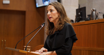 María Navarro, portavoz adjunta del PP en las Cortes de Aragón