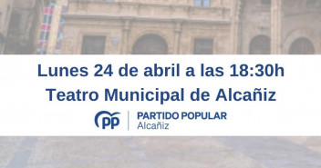 La presentación tendrá lugar el lunes 24 de abril