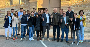 El candidato a la Alcaldía de Calanda ha presentado a su equipo para la próxima legislatura