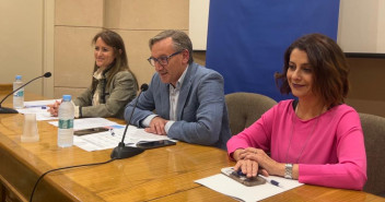 Sevilla, Juste y Buj durante la reunión conjunta de la Junta Directiva y el Comité Ejecutivo
