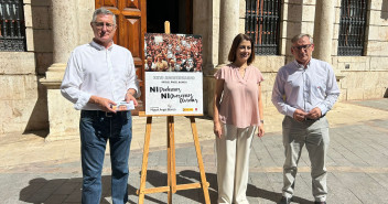 Manuel Blasco, Emma Buj y Joaquín Juste han participado en el acto de homenaje a Miguel Ángel Blanco