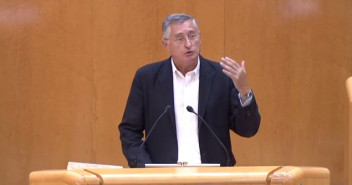 Manuel Blasco ha intervenido este miércoles en el pleno del Senado