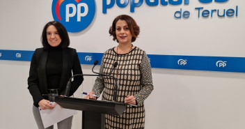 Raquel Clemente y Emma Buj han presentado la jornada que se celebrará este viernes en Teruel