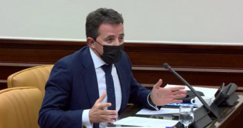 Alberto Herrero, en una imagen de archivo en el Congreso de los Diputados