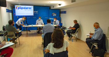 El PP de Huesca analiza la situación política provincial