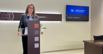 La portavoz de Educación del Partido Popular en las Cortes de Aragón, Susana Gaspar