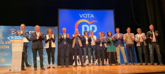 Acto de campaña en Tarazona