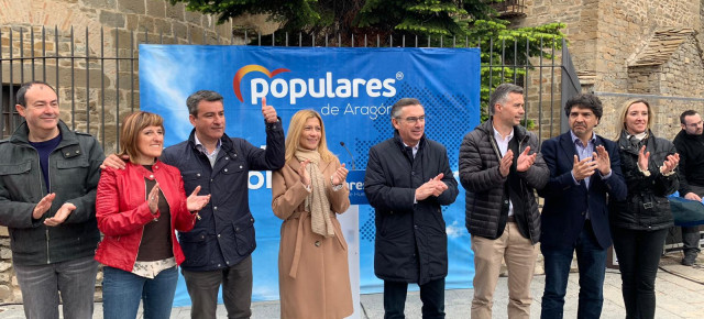 Acto de campaña en Jaca