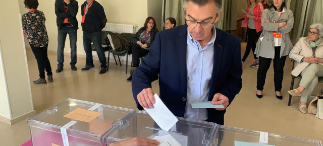 Votación de Luisma Beamonte este domingo en Tarazona