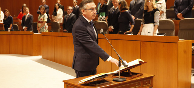 Sesión Constitutiva de las Cortes de Aragón en su X Legislatura