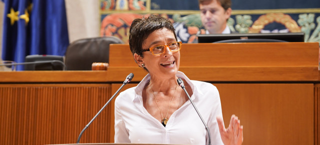 La portavoz adjunta del Partido Popular en las Cortes de Aragón, Ana Marín