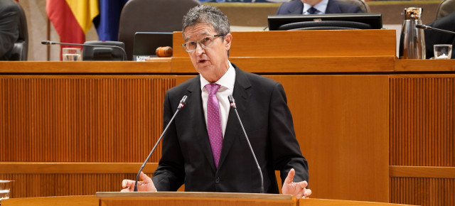 El portavoz de Fomento del PP, Antonio Romero