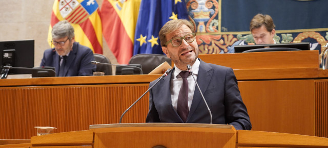 Fernando Ledesma, portavoz del PP en las Cortes