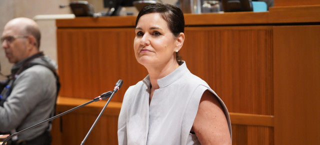 La portavoz adjunta del PP, Elena Allué