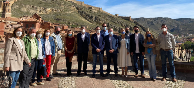 Beamonte, en la sierra de Albarracín