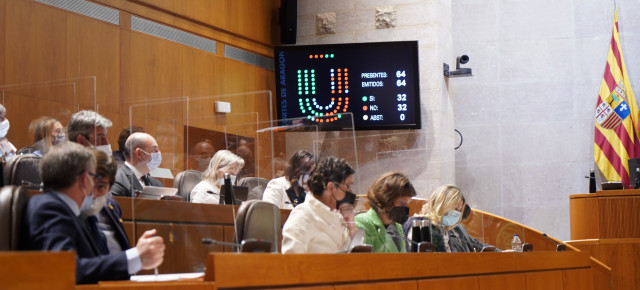 Marín ha defendido la propuesta de crear una Comisión sobre la sanidad aragonesa