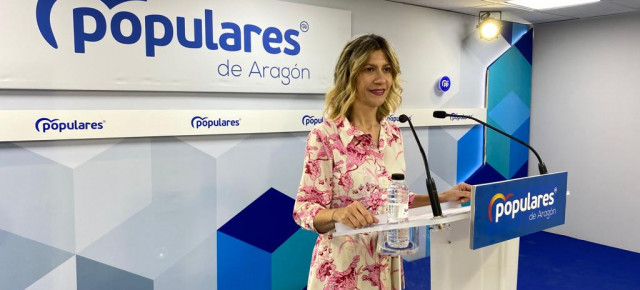 Vaquero, en rueda de prensa desde la sede de los populares aragoneses