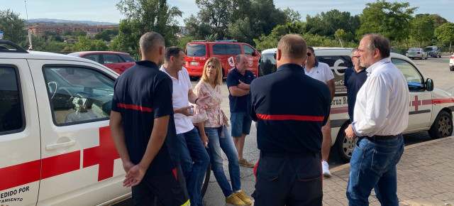 La zona más afectada por el fuego está en la Comarca de Tarazona y el Moncayo