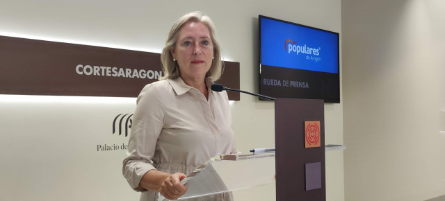 Pilar Cortés, en rueda de prensa