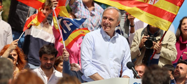 Jorge Azcón, candidato a la presidencia del Gobierno de Aragón