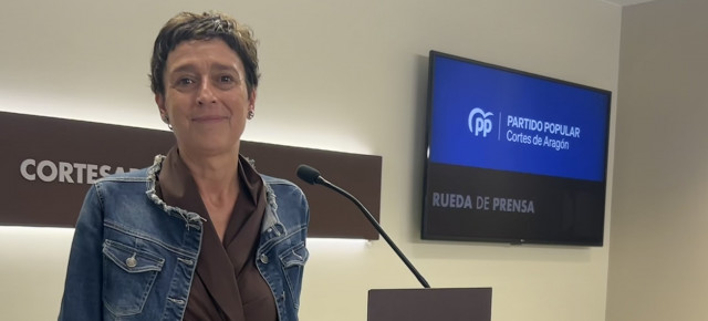 Ana Marín, portavoz del Grupo Parlamentario Popular