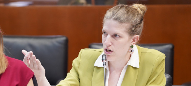 La portavoz de Educación del PP, Silvia Casas