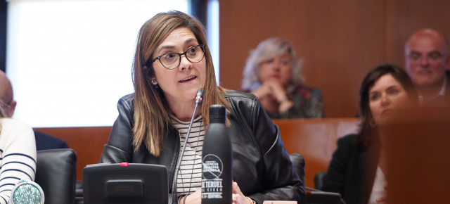 Susana Gaspar, portavoz de Educación del PP en las Cortes de Aragón