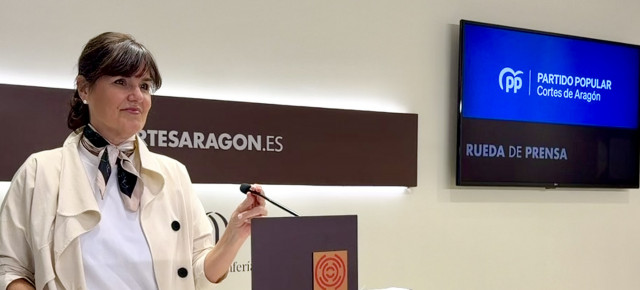 La portavoz adjunta del PP, Elena Allué