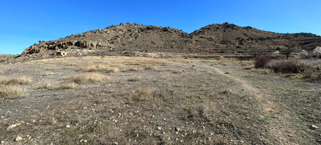 Imagen en los que iría ubicado el camping rechazado por el Ayuntamiento de Albarracín