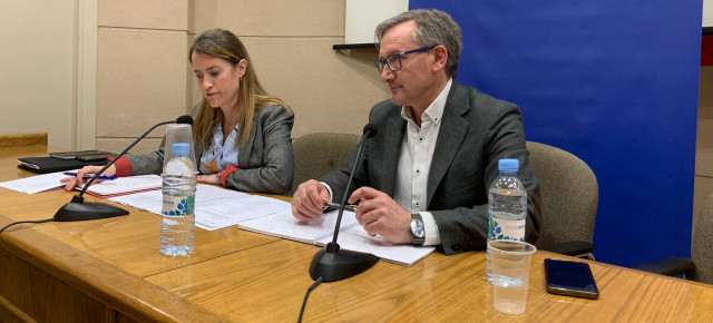 Yolanda Sevilla y Joaquín Juste en el Comité Ejecutivo Provincial