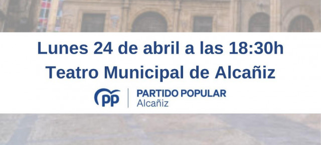 La presentación tendrá lugar el lunes 24 de abril